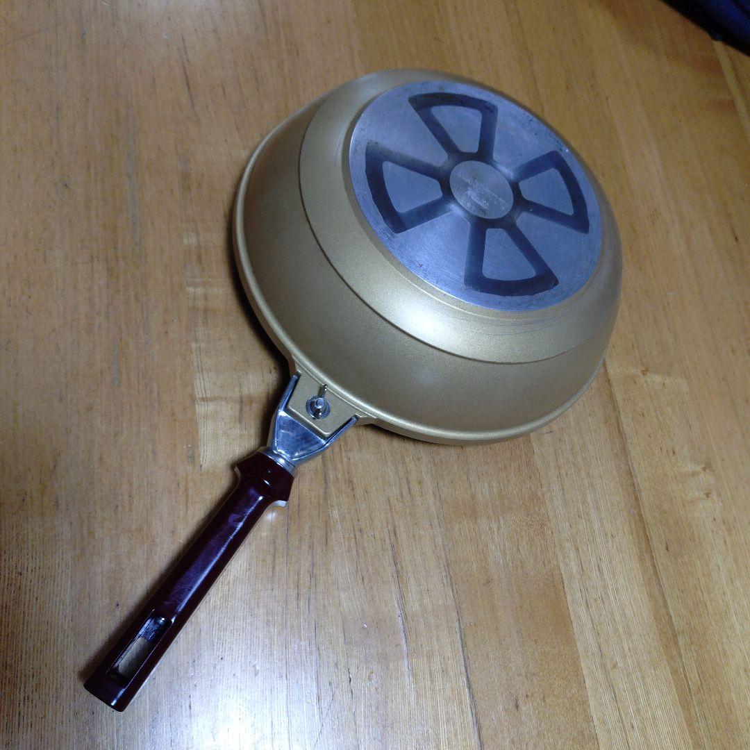 マル球産業 フライパン マルキュー 直径 30cm 深さ８cm 蓋付き