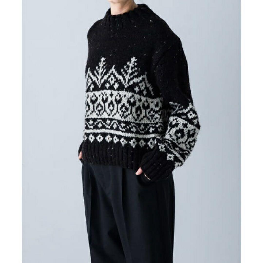 かぐれ　ペルーニットジャガードプルオーバー
