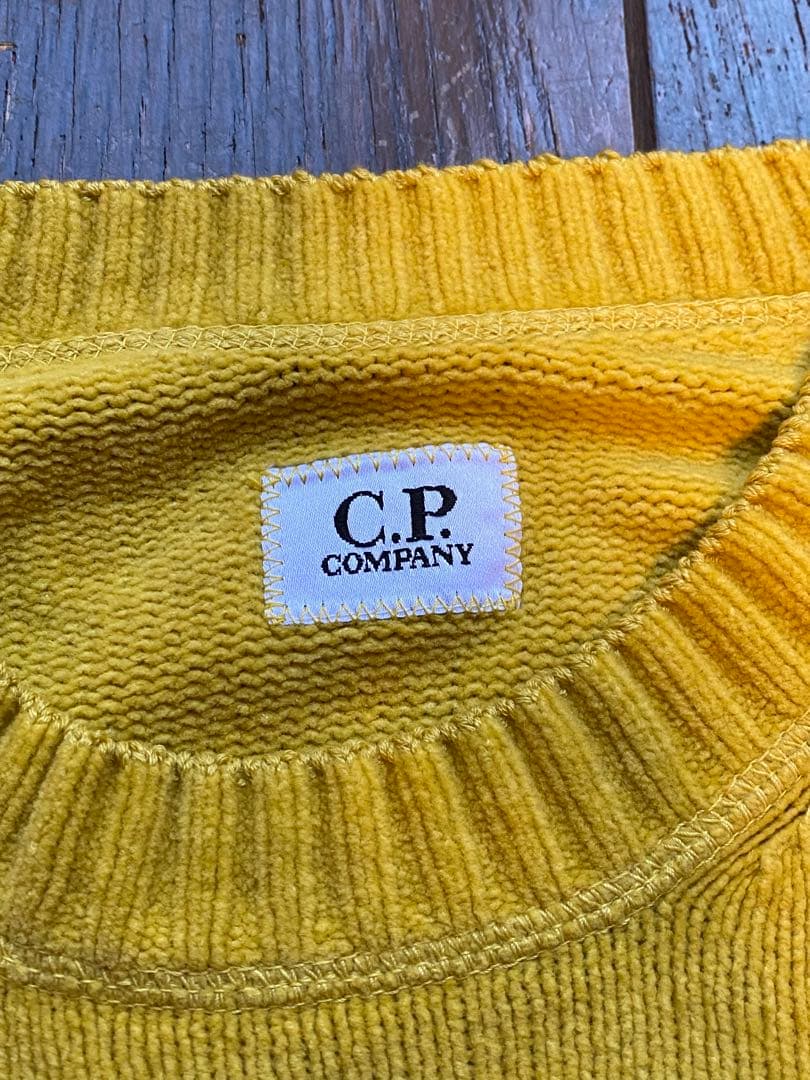 C.P. Company ニット 48 イエロー セーター コットン