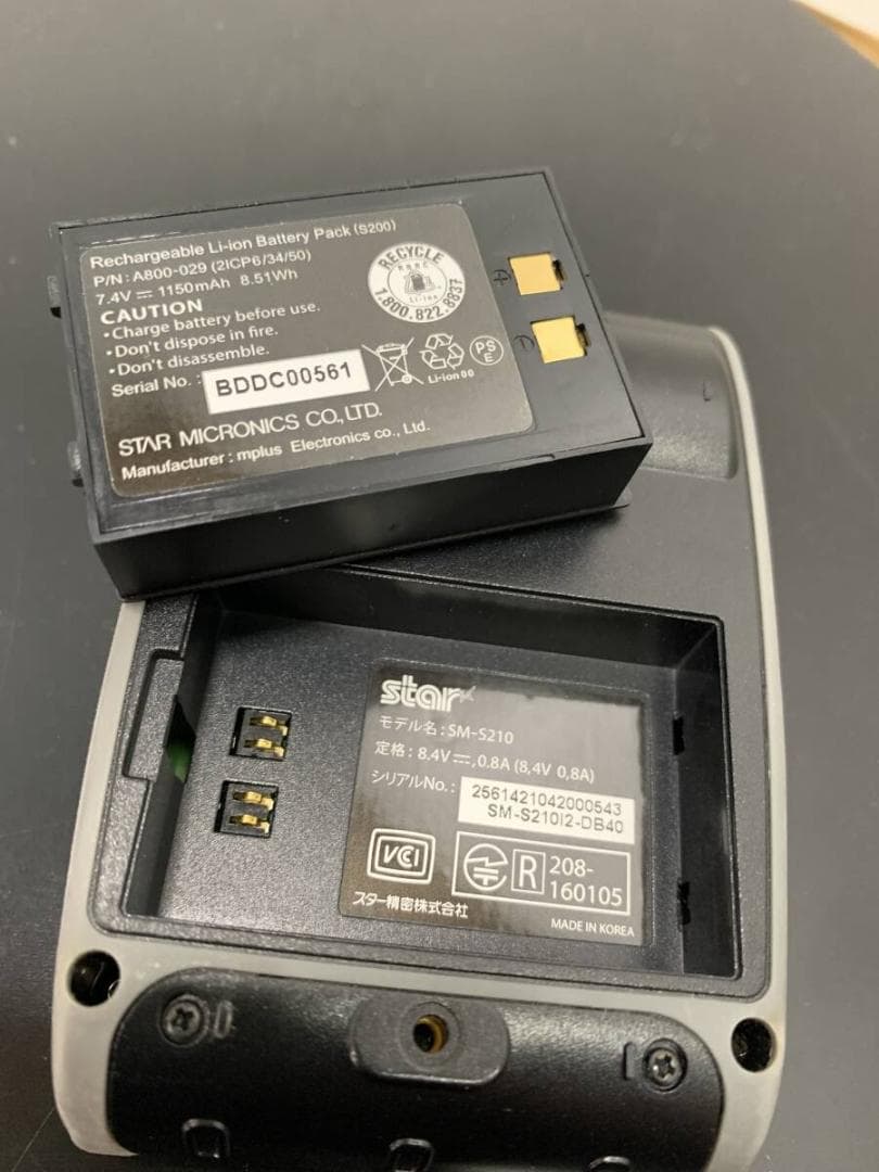 ☆580（075）　スター精密 モバイルプリンター SM-S210i