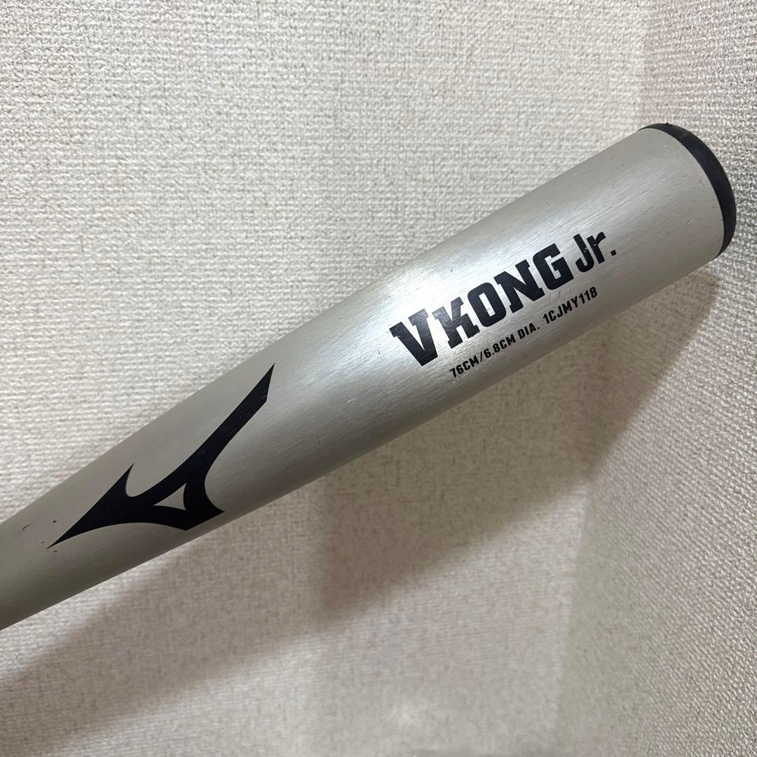 ミズノ 少年軟式用バット グローバルエリート VコングJr. 76cm 530g