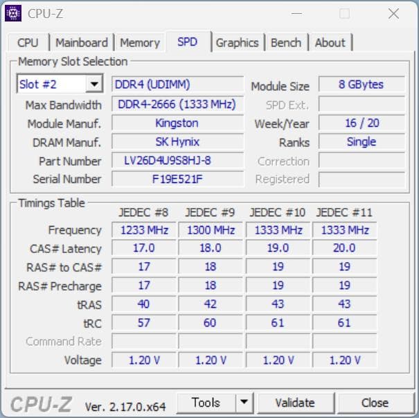 <動作確認済み>DDR4 8GB×4枚 32GB ki04