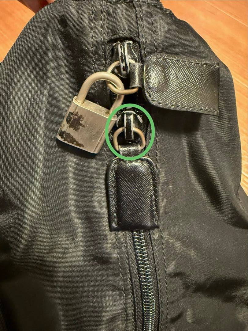 プラダ PRADA ボストンバッグ 黒 ブラック