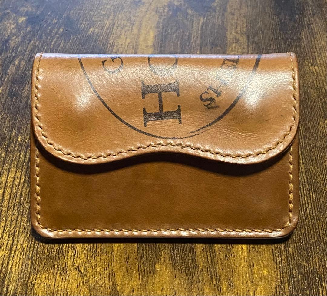 HORWEEN フルシェルコードバン　バーボンカラーリバーススタンプバージョン