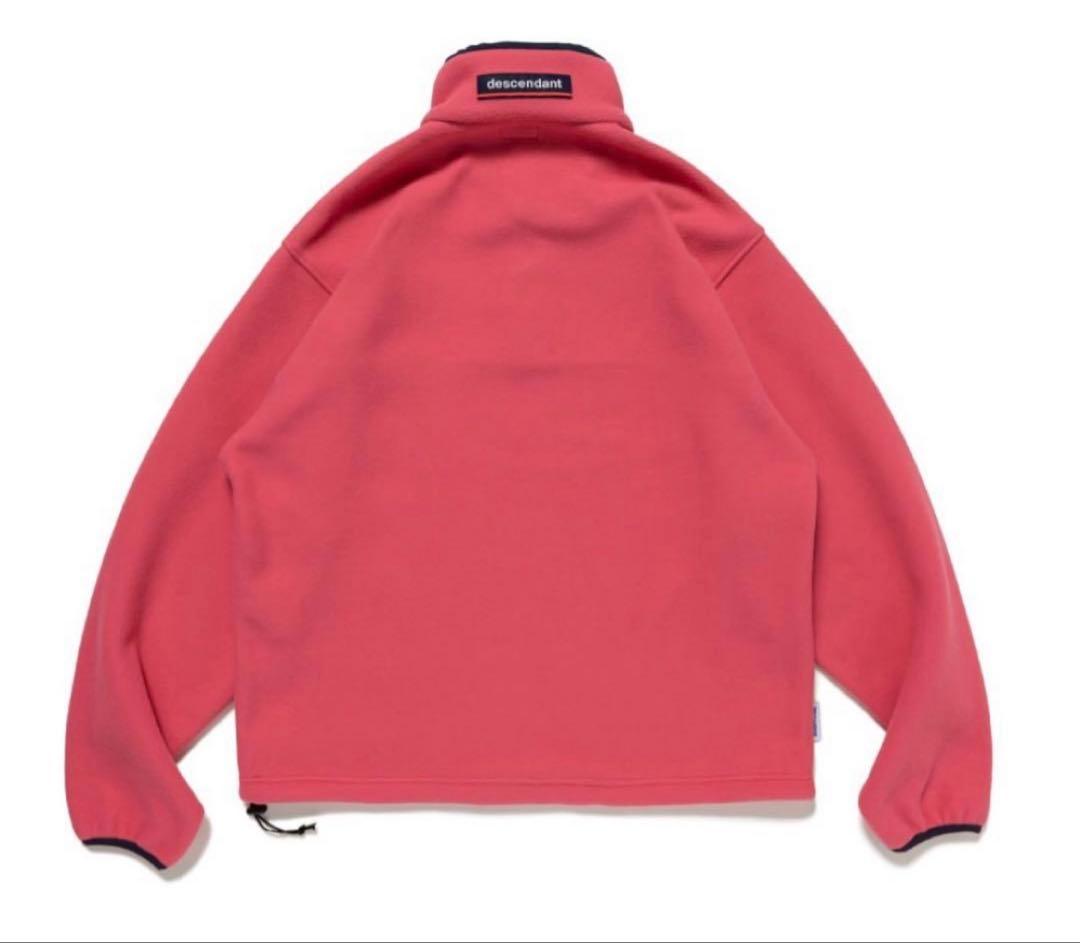 トップス DESCENDANT BOUTIQUE FLEECE PULLOVER PINK