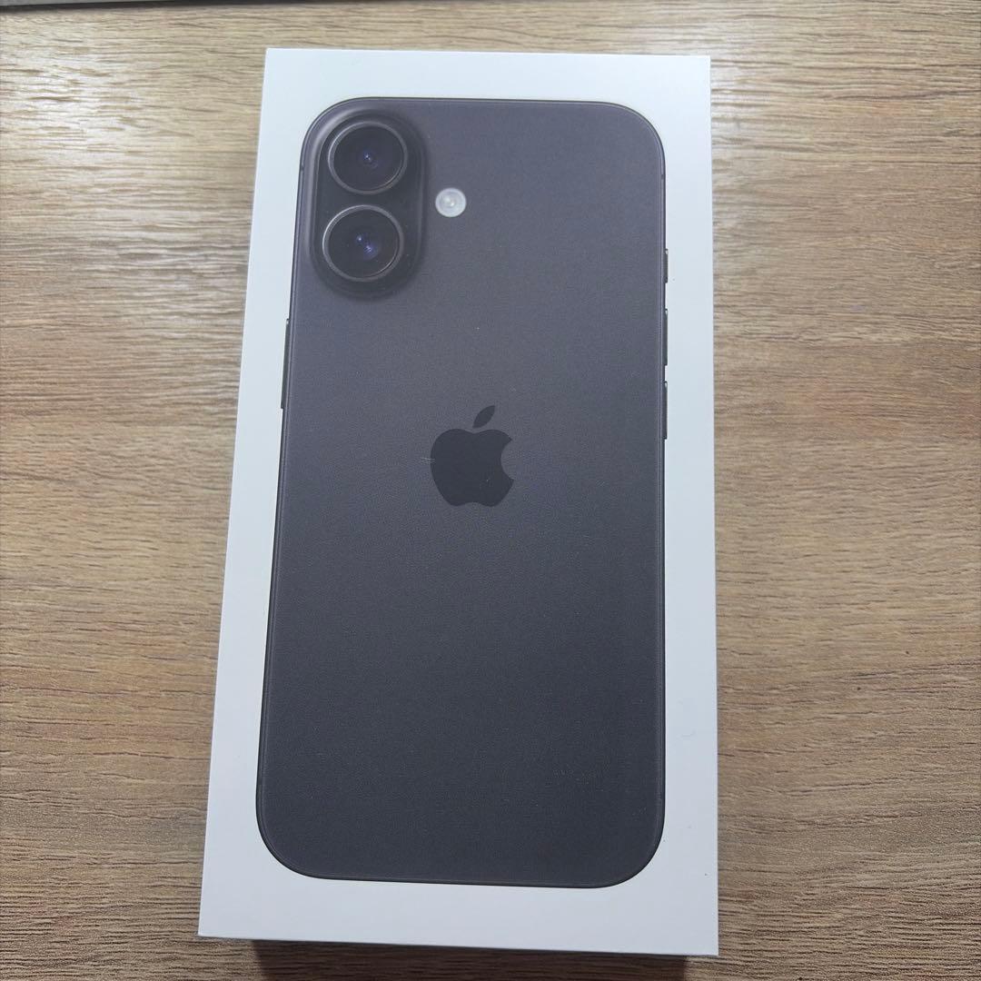 iPhone16 本体　128GB ブラック　新品未使用
