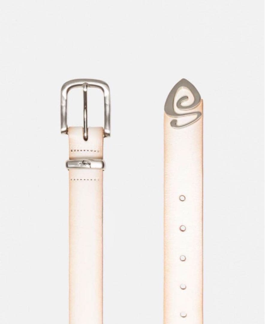 Stussy l S Tip Belt L/XL 白