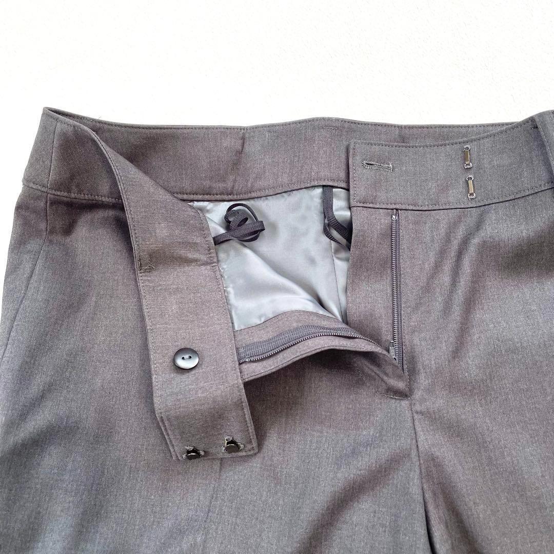 【極美品・未使用級】リファンネ パンツ セットアップ スーツ 15号 グレー