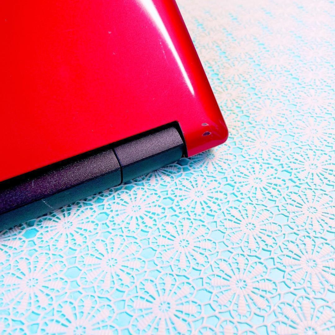 たっぷり大容量1TB❣️薄型ノートパソコン✨️可愛い赤！初心者おすすめ✨️カメラ付き✨️