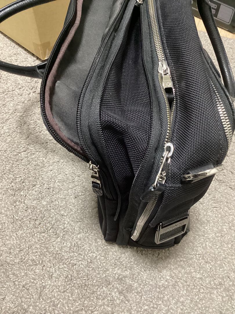 ユーストン 3 ダブルブリーフケース エキスパンダブル　ブラックレーベル