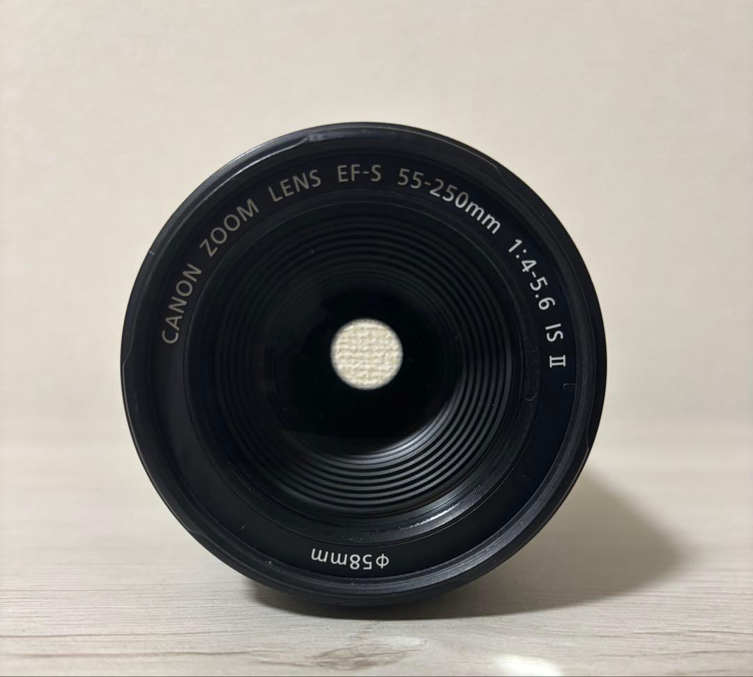 【美品】望遠レンズCanon EF-S55-250mm F4-5.6 IS Ⅱ