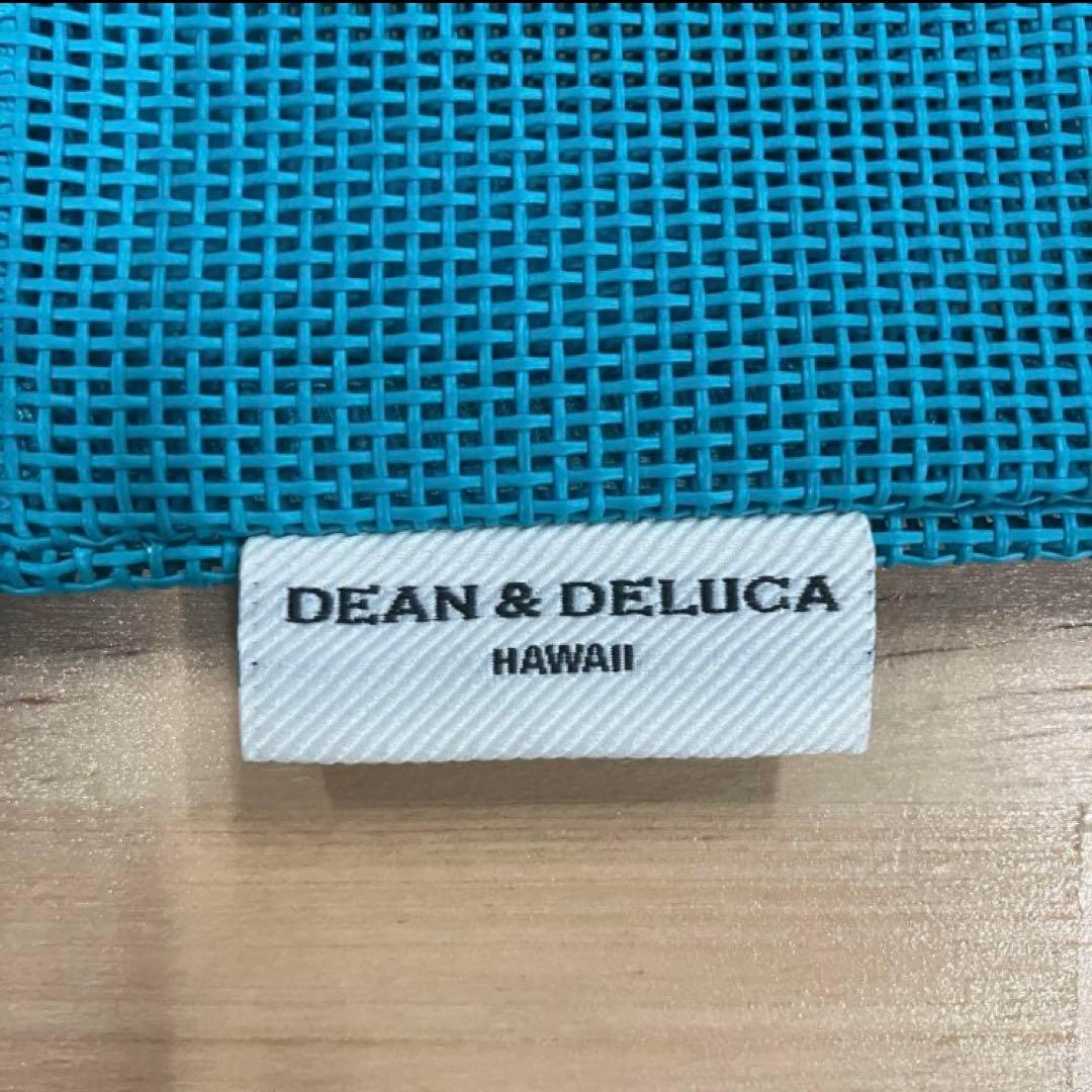 新品!ハワイ限定‼︎DEAN & DELUCA エコバッグ メッシュトート ブルー