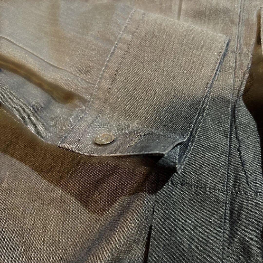 90s ダークショーンベルガー　比翼シャツ　ビンテージ ベルギー製　サイズS