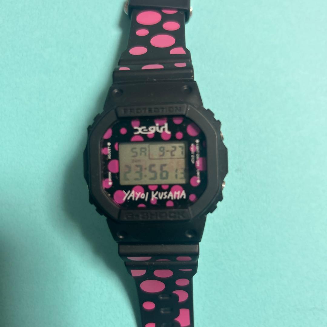 草間彌生 g-shock X-Girl