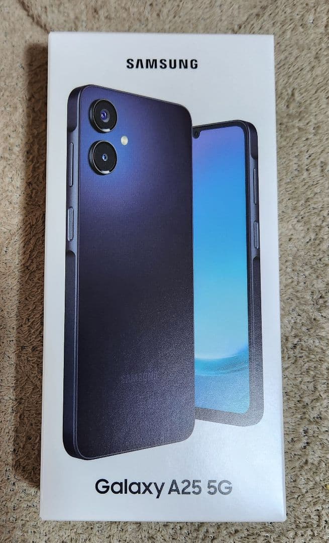 新品未使用　未開封　Samsung Galaxy A25 5G ブラック