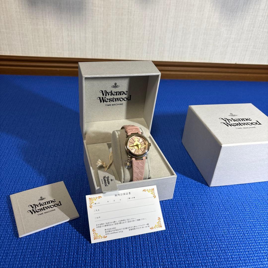 Vivienne Westwood アナログ時計 ピンク