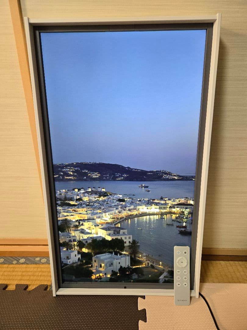 ほぼ新品 Atmoph Window 2 アトモフウィンドウ2　リモコン付き