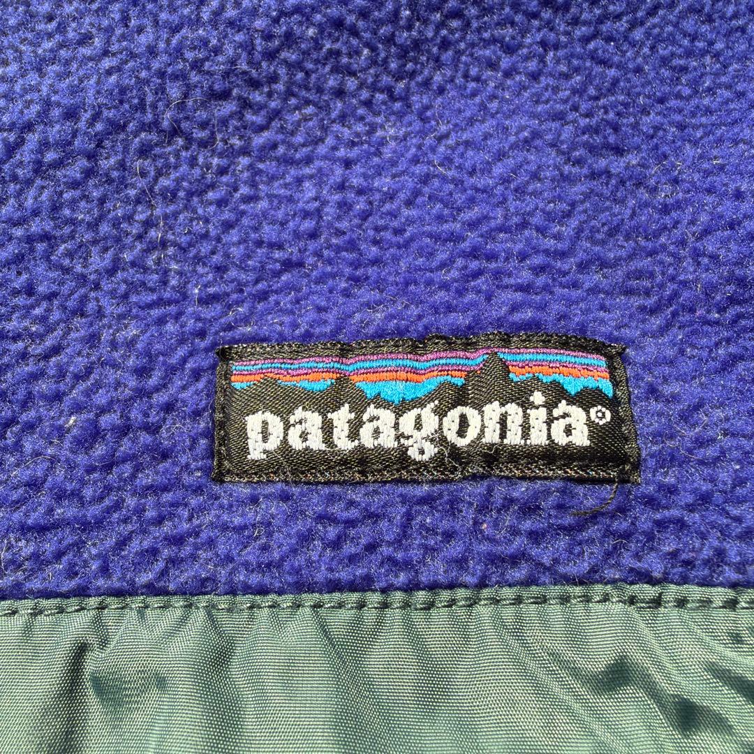 patagonia スナップT フリース 雪なし　90's M