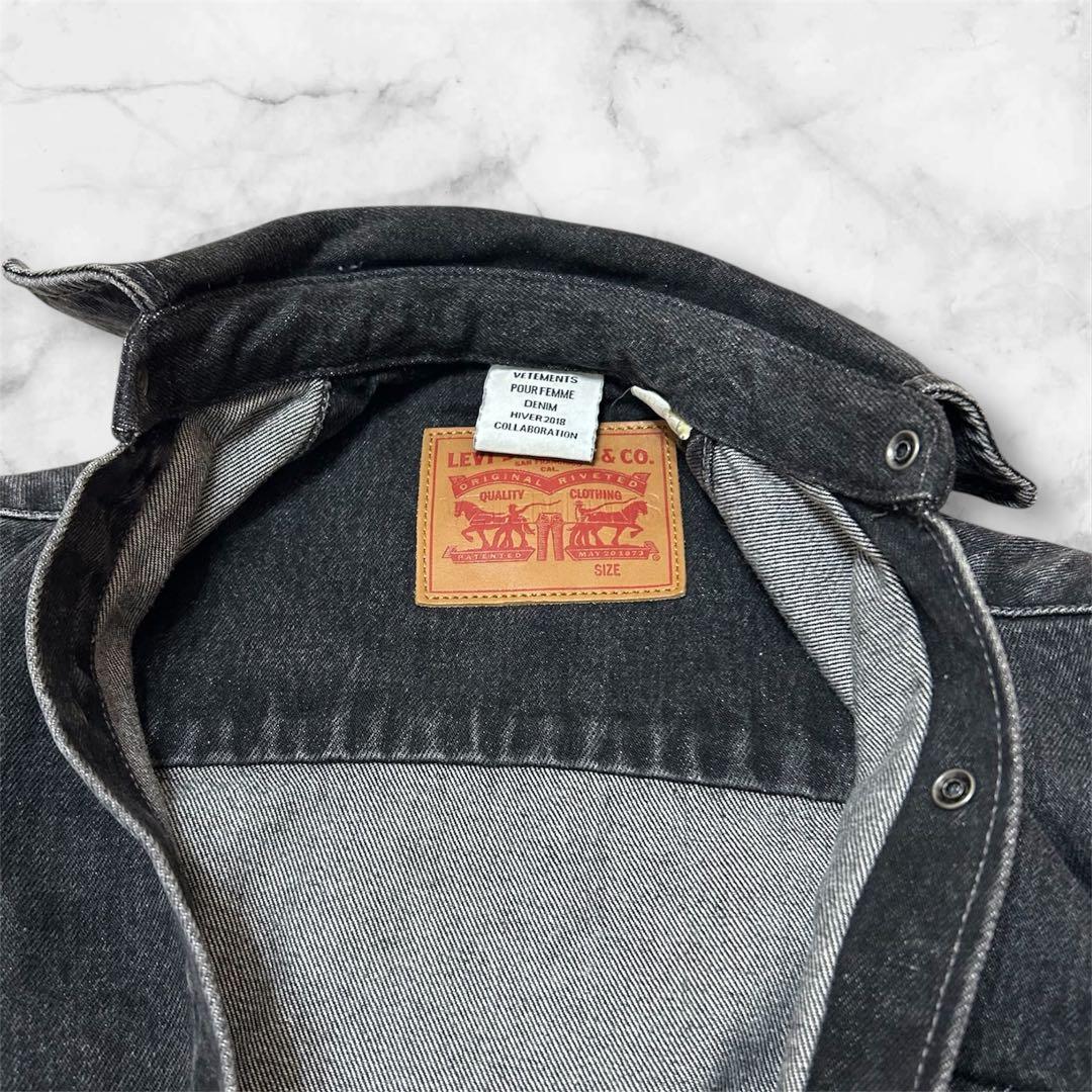 超希少✨　ヴェトモン　リーバイス　オーバーサイズ　デニムシャツ　ジャケット
