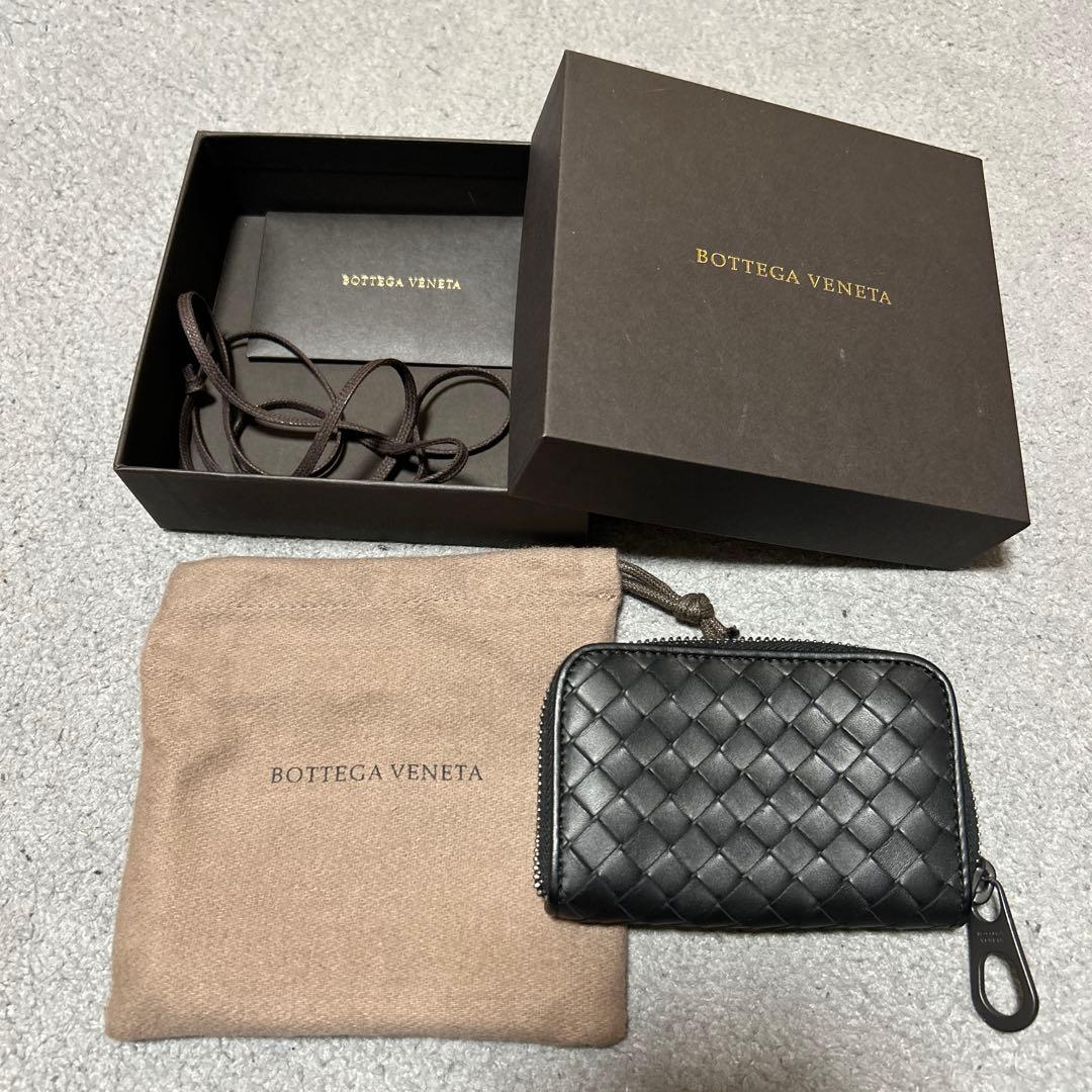 未使用！Bottega Veneta ブラックレザーケース