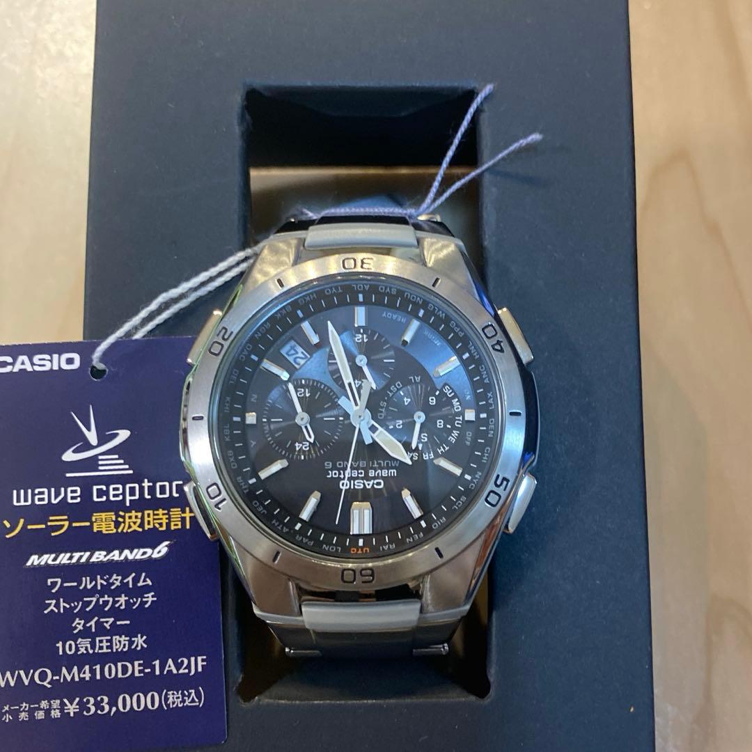 時計 CASIO wave ceptor WVQ-M410DE-1A2JF