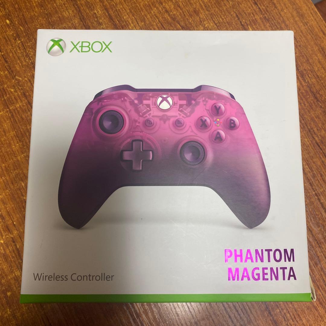 【美品】xbox ワイヤレスコントローラー限定モデル　ファントムマゼンタ