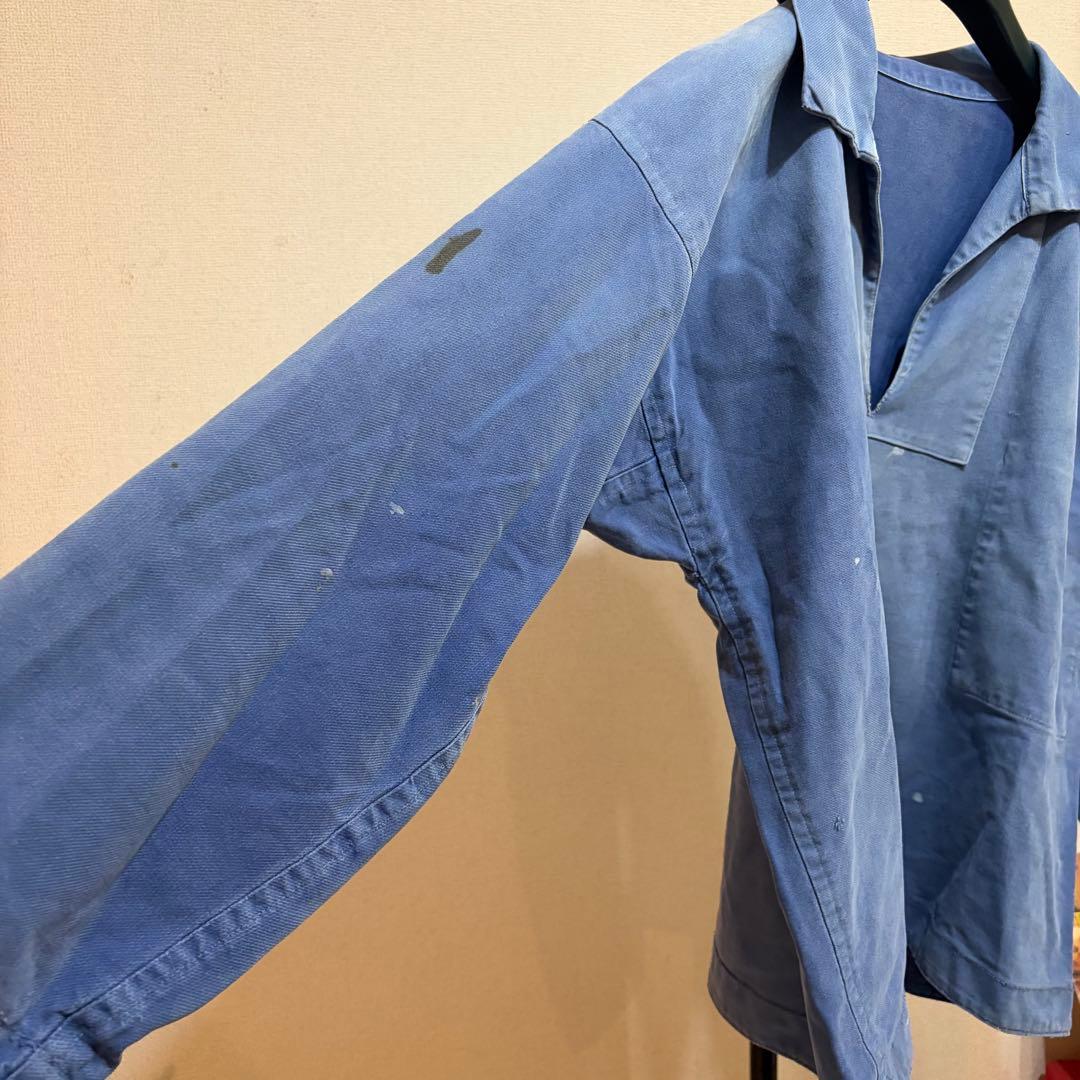フランス　フィッシャーマンシャツ　60's 70's