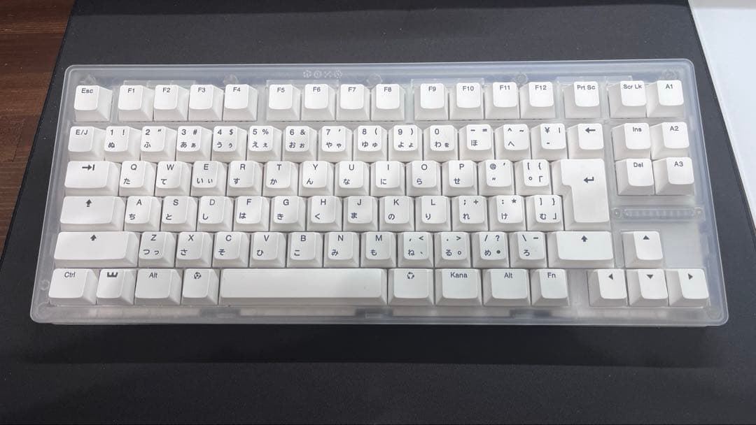 Wooting 80HE（JIS配列、フロストケース）