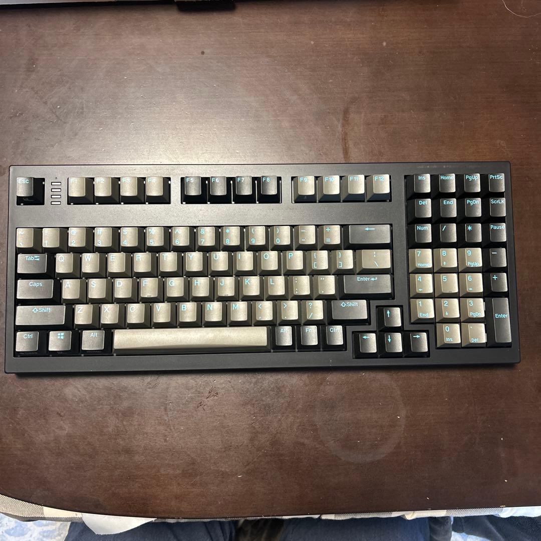NIZ C103 キーボード PBT 黒/灰色 35gf