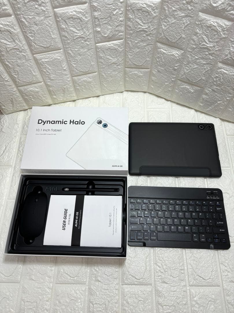 タブレット 10インチ Android14 キーボード付き 付属品付き