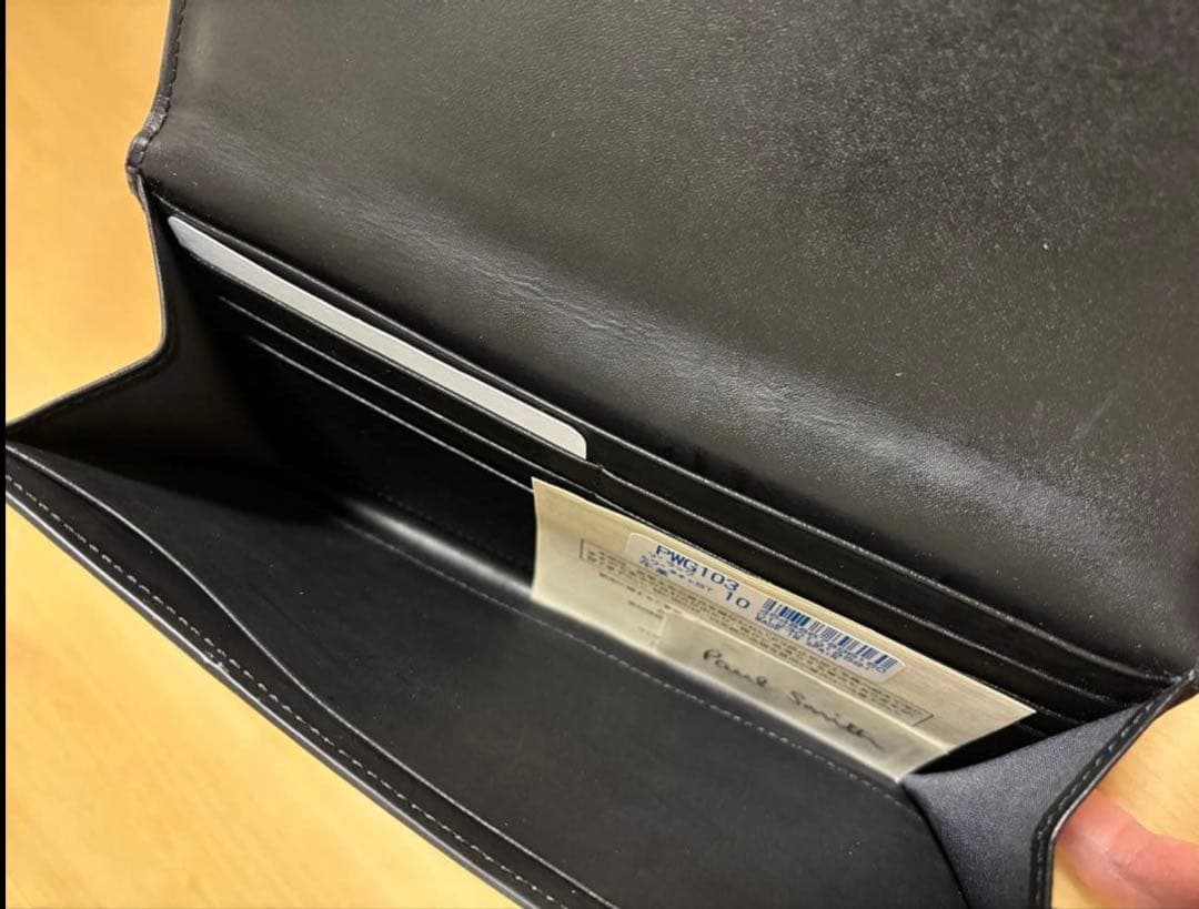 【新品】Paul Smith 長財布 ブラック/マルチカラー