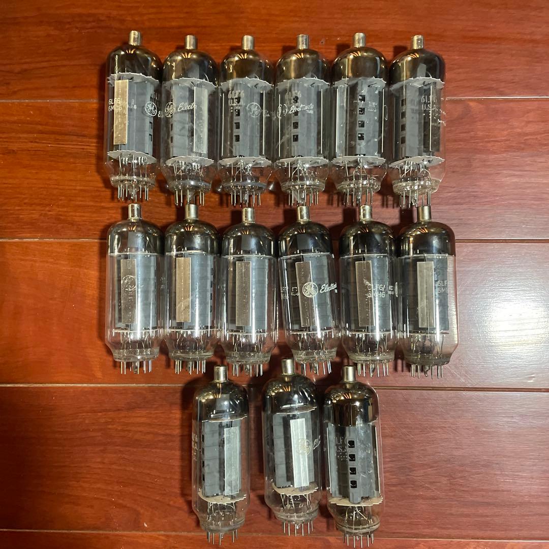 【希少・ゲッター良】GE 真空管 6LF6 15本セット 箱なし 現状渡し