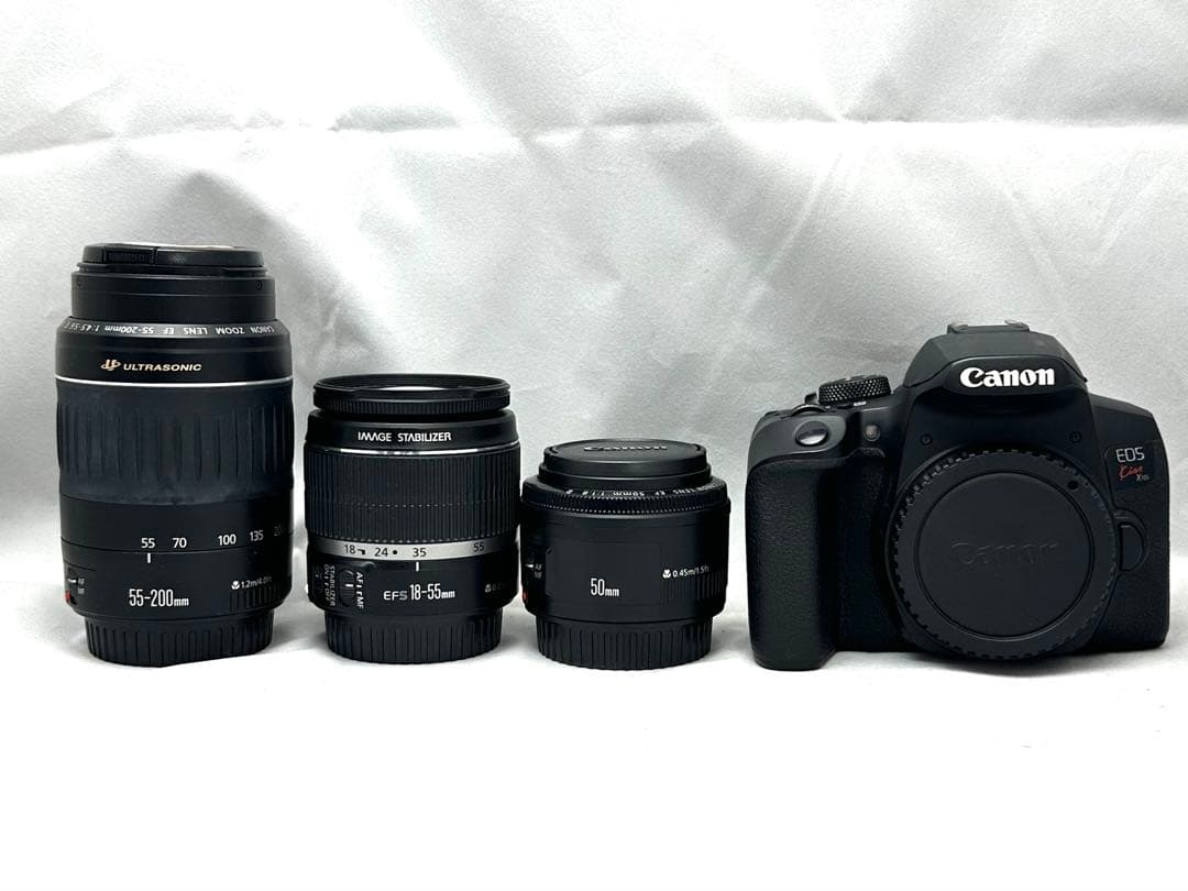 値下げ！Canon EOS Kiss X10 レンズ3本セット