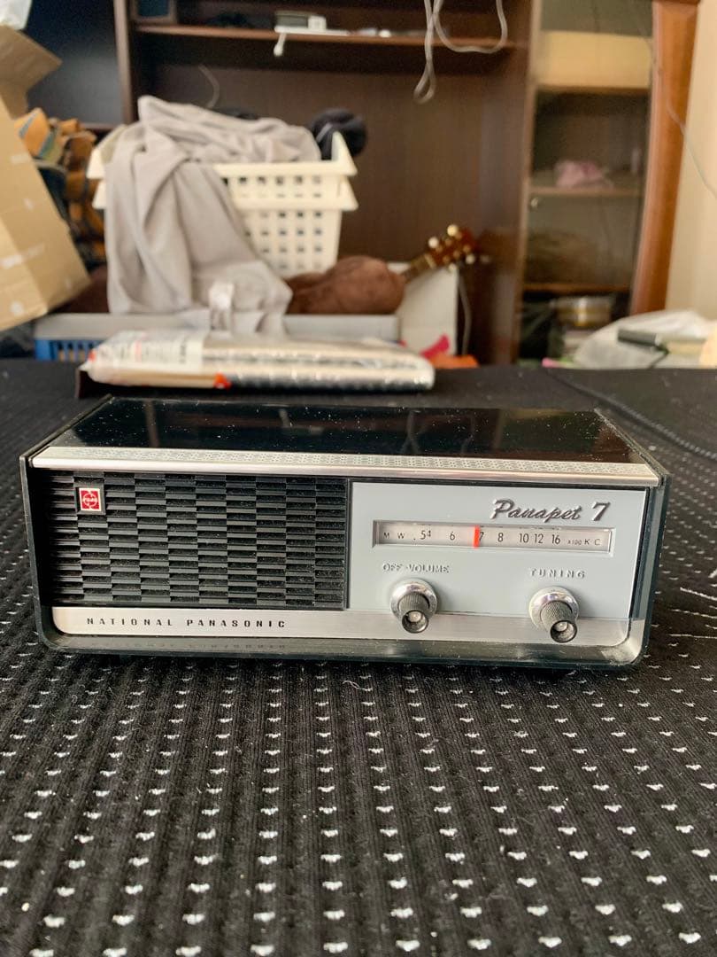 ナショナル　7石ラジオ　R-80 コレクション品