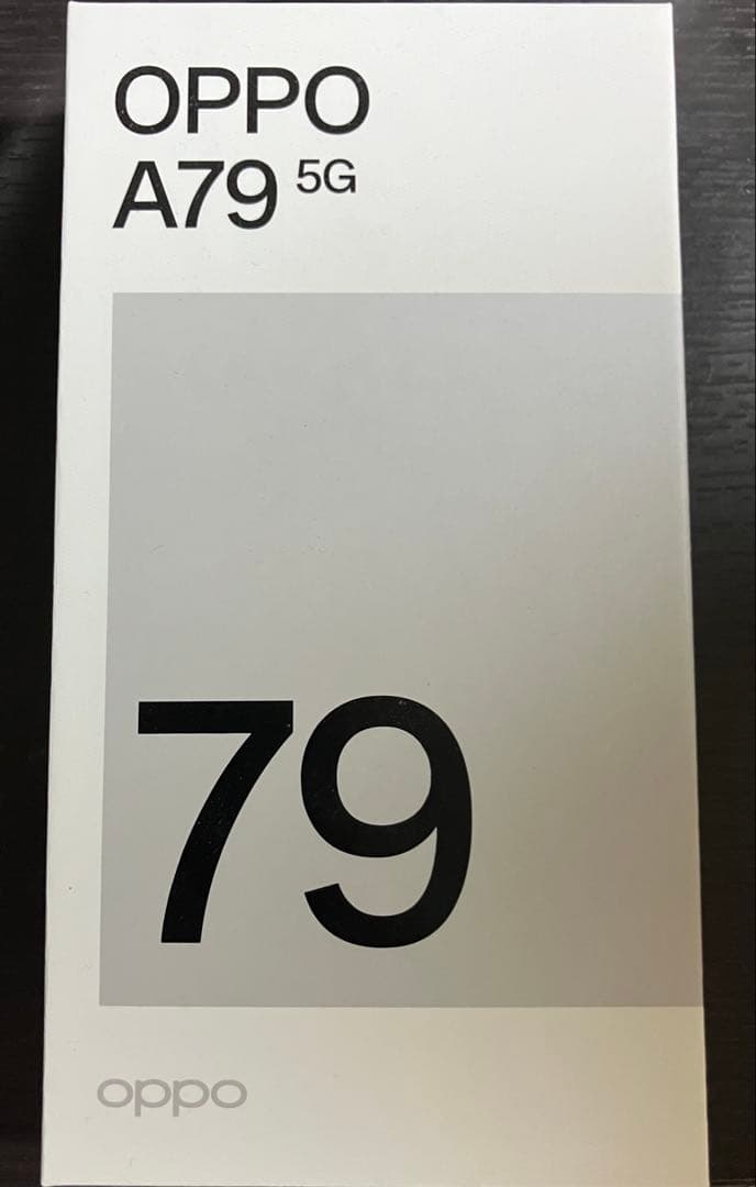 OPPO A79 5G ミステリーブラック 本体 SIMフリー　K43