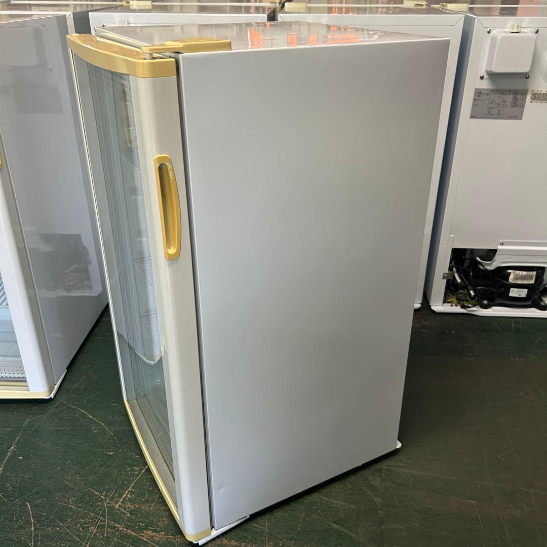 113 業務用 冷蔵ショーケース オフィスコンビニ XW-105 左右開き 小型