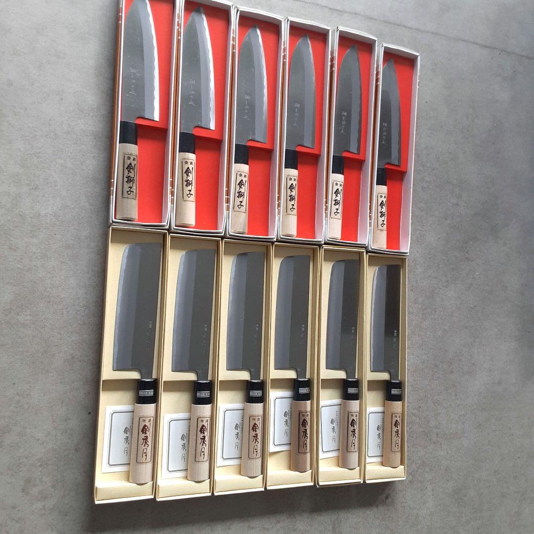 日本製包丁1２本セット 全鋼材