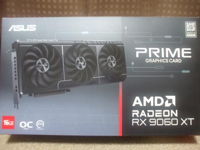 【未開封品】Radeon RX 9060 XT　16GB