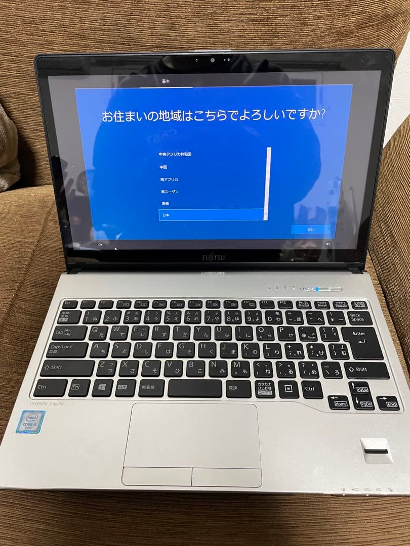 富士通 LIFEBOOK ブラック ノートPC ACアダプター付き