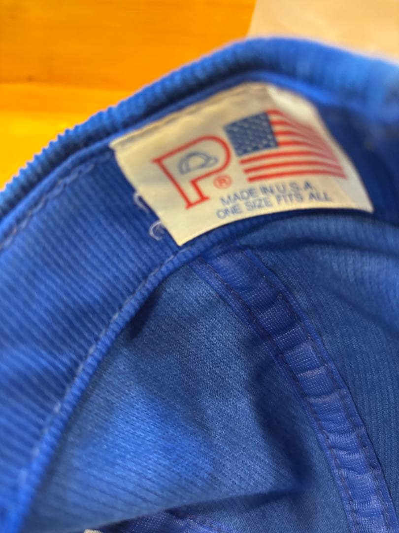 PEPSI-COLA コーデュロイキャップ　ヴィンテージ　90s