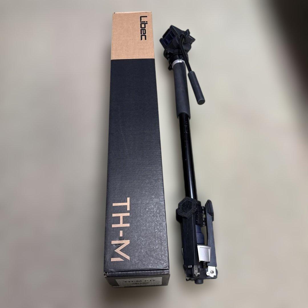 Libec TH-M KIT ビデオモノポッド(TH-X H 付き)