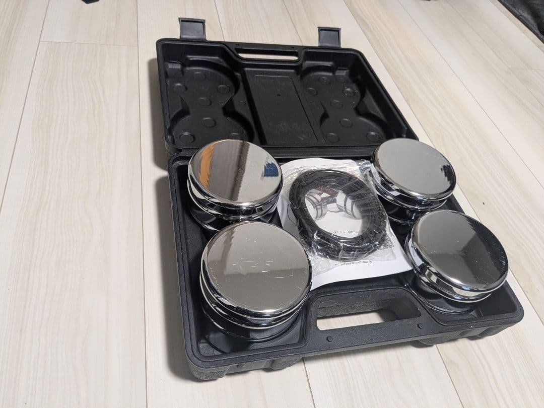 Northdeer可変式ダンベル（最大10KG）収納+シャフト付