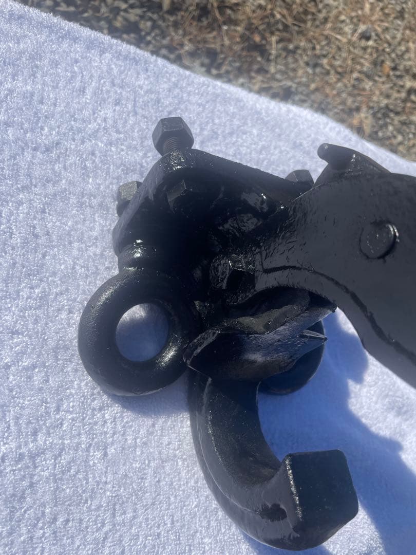 三菱ジープ　牽引フック