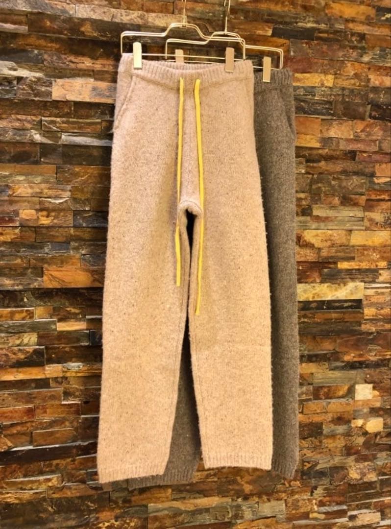 ハラダマニア　メリノウール ニット　セットアップ