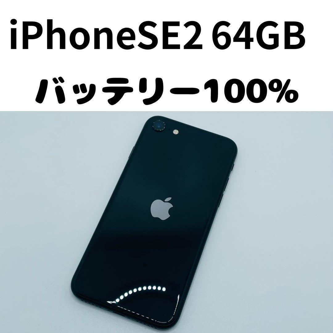 【格安美品】iPhone SE2 64GB simフリー本体 319
