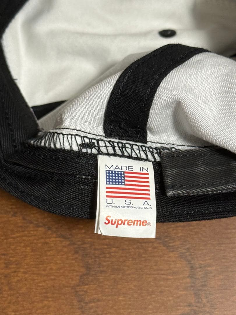 Supreme キャップ　sロゴ
