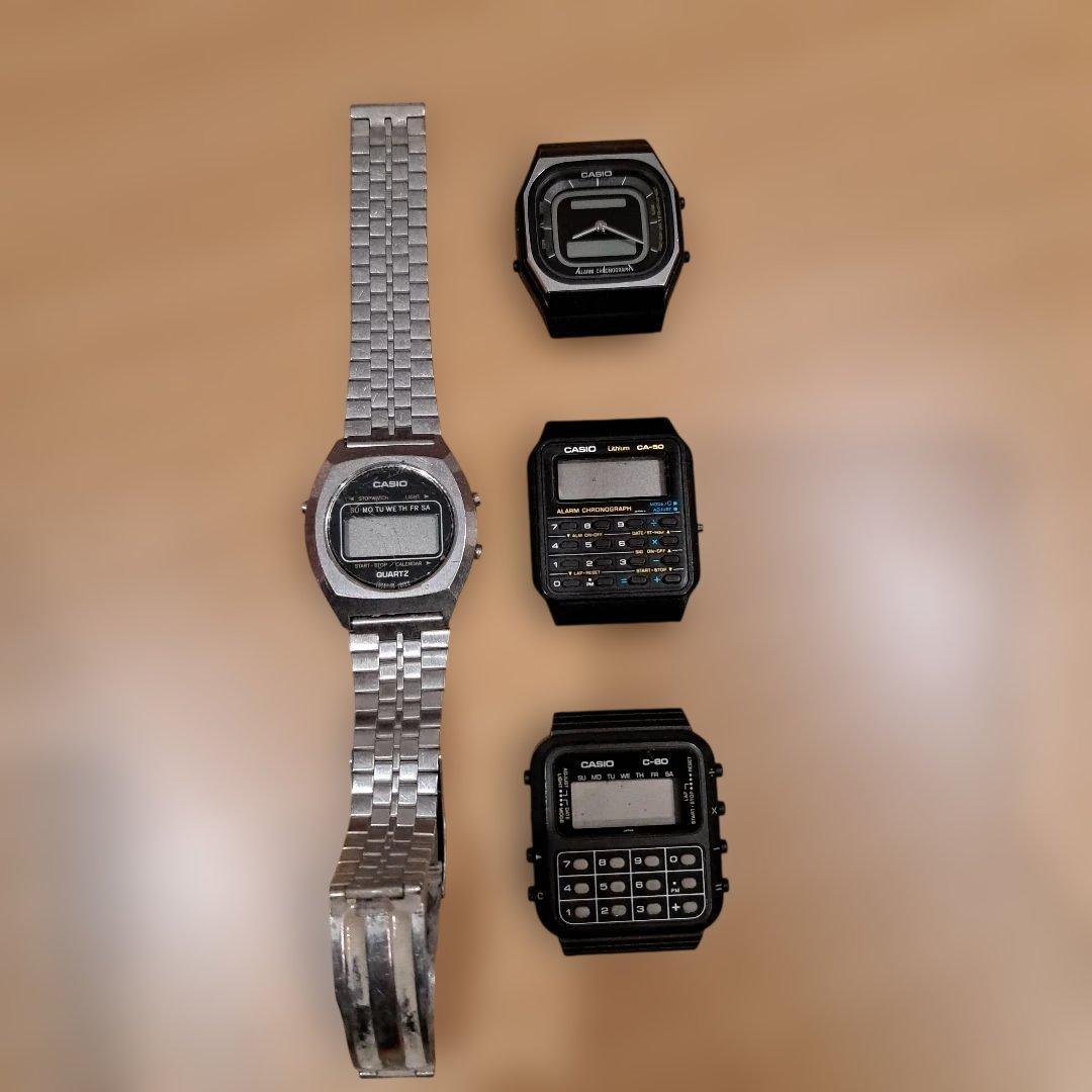 ジャンク　CASIO　ヴィンテージ４点セット