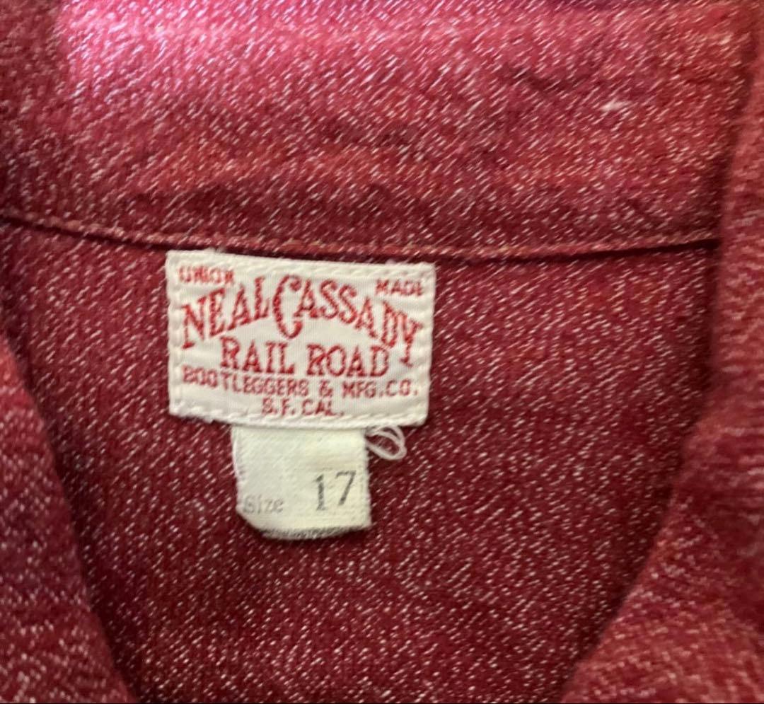 BOOTLEGGERS ニールキャサディー シャンブレーシャツ　17