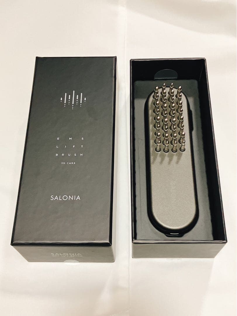 SALONIA EMS LIFT BRUSH 3D CARE ブラックほぼ未使用
