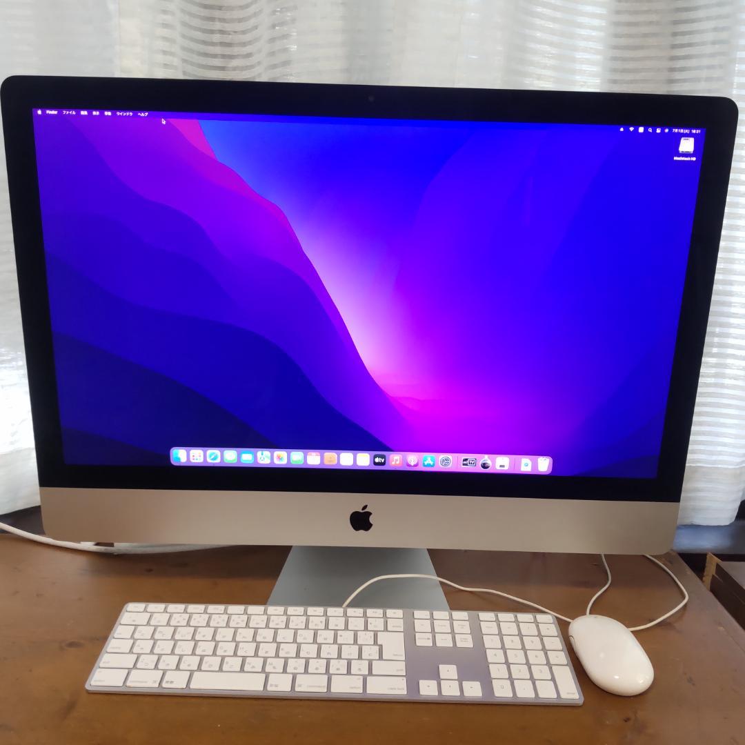 imac 2015 /27インチ/FD1TB /32GB